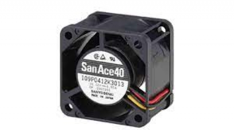 109P0412J3013FAN 40X28MM 12VDC TACH | Sanyo Denki | Вентилятор