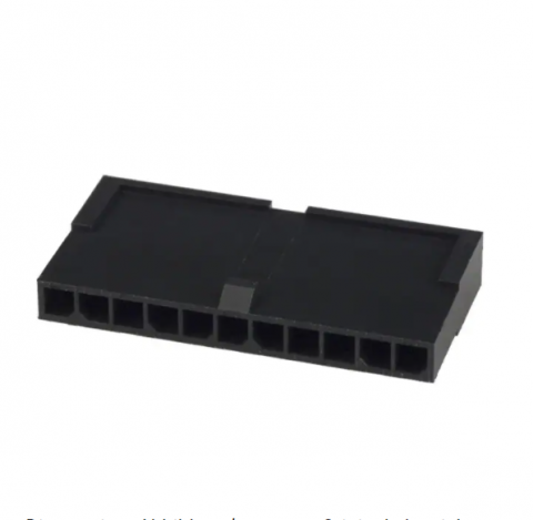 1-172341-9
CONN PLUG 12POS MINI-UMNL BLACK | TE Connectivity | Корпус