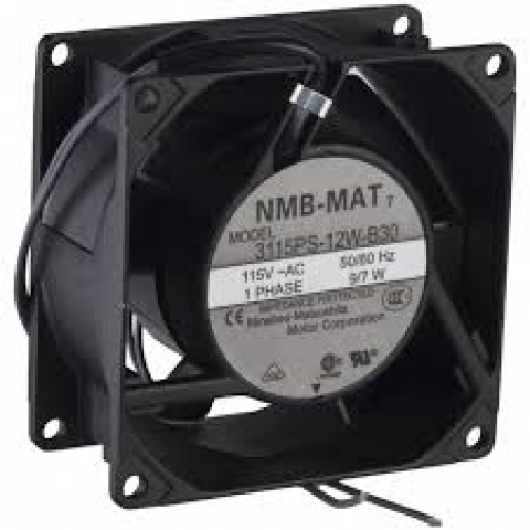 3115PS-12W-B30-A00FAN AXIAL 80X38MM 115VAC WIRE | NMB | Вентилятор