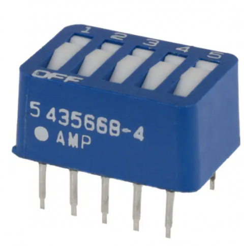 4-435640-1
SWITCH ROCKER DIP SPST 60MA 5V | TE Connectivity | Переключатель