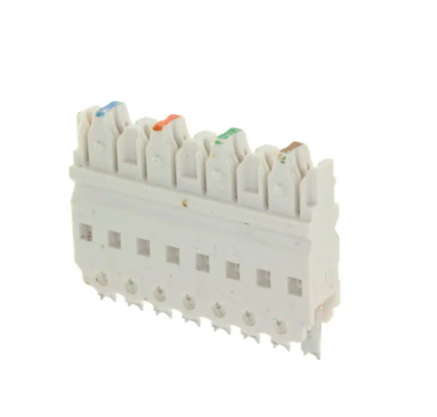 558401-1
CONN BLOCK 4 PAIR 110 IVORY | TE Connectivity | Коннектор