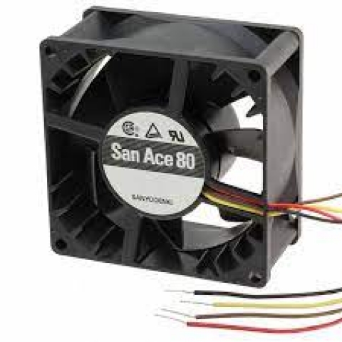 9GA0848P1S61DC AXIAL FAN 80X80X38MM PWM | Sanyo Denki | Вентилятор