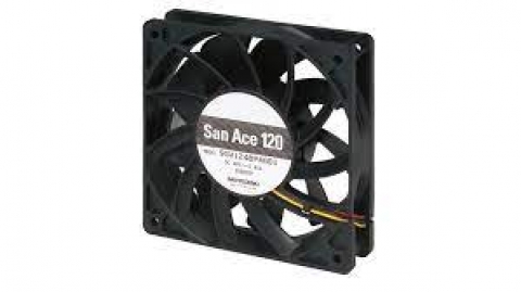 9GV1212P4G01FAN 120X25MM 12VDC VANE TACH,PWM | Sanyo Denki | Вентилятор