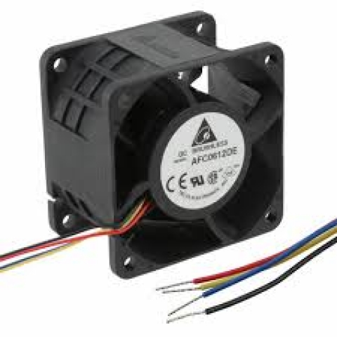 AFC0612DE-AF00FAN AXIAL 60X38MM 12VDC WIRE | Delta Electronics | Вентилятор