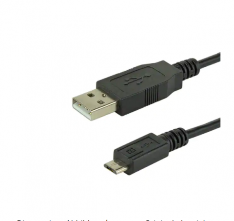 CBL-UA-MUB-05GT
CBL USB2.0 A PLG-MCR B PLG 1.64' | CUI Devices | Кабель USB
