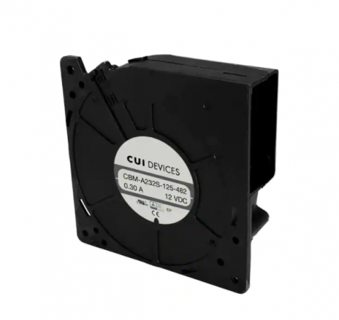 CBM-A232S-125-482-20
DC BLOWER, 120 MM SQUARE, 32 MM, | CUI Devices | Вентилятор