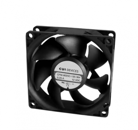 CFM-6015BF-245-332-20
DC AXIAL FAN, 60 MM SQUARE, 15 M | CUI Devices | Вентилятор