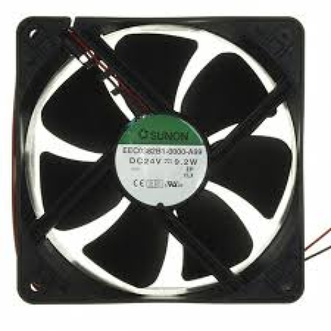 EEC0382B1-000U-A99FAN AXIAL 120X38MM 24VDC WIRE | Sunon | Вентилятор