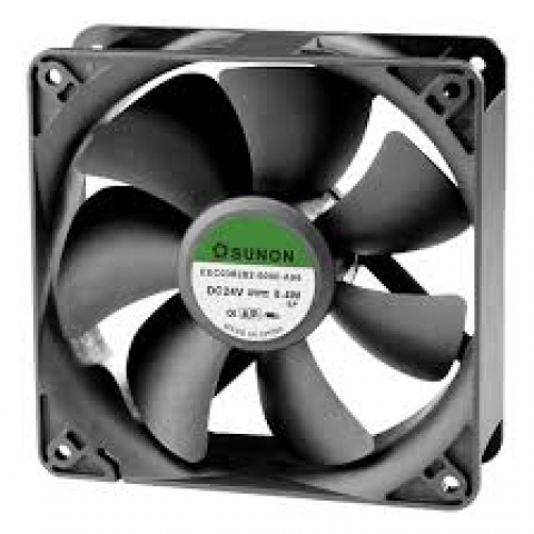 EEC0382B2-000U-A99FAN AXIAL 120X38MM 24VDC WIRE | Sunon | Вентилятор