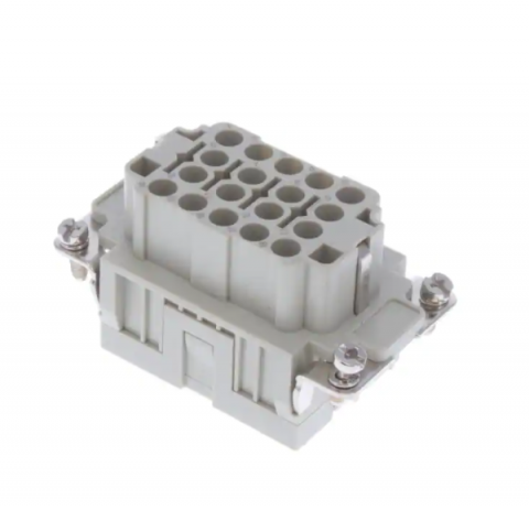7-1103641-9
INSERT FEMALE 24POS+1GND CLAMP | TE Connectivity | Разъем