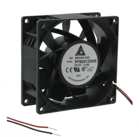 PFB0912EHE-T500
FAN AXIAL 92X38MM 12VDC WIRE | Delta Electronics | Вентилятор