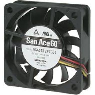 9GA0612G701DC AXIAL FAN 60X60X15MM TACH | Sanyo Denki | Вентилятор