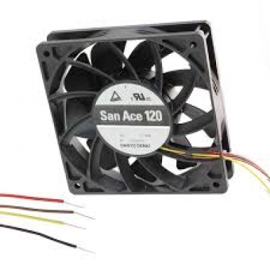 9GV1224P1J011FAN 120X38MM 24VDC VANE RBLS | Sanyo Denki | Вентилятор