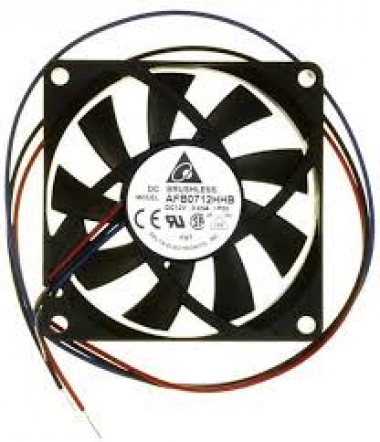 AFB0712HHB-F00FAN AXIAL 70X15MM 12VDC WIRE | Delta Electronics | Вентилятор