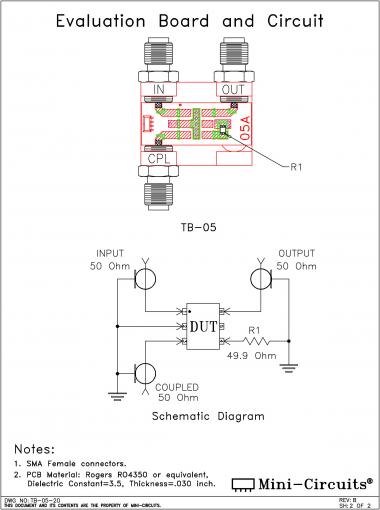 TB-05 | Mini Circuits | Ответвитель