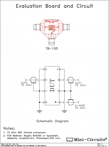 TB-105 | Mini Circuits | Ответвитель