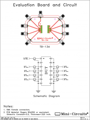 TB-134 | Mini Circuits | Ответвитель