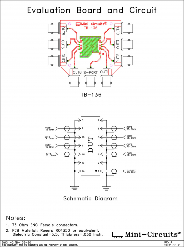 TB-136 | Mini Circuits | Ответвитель