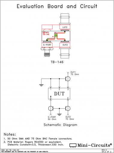 TB-146 | Mini Circuits | Ответвитель