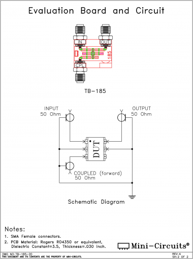 TB-185 | Mini Circuits | Ответвитель