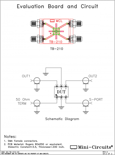 TB-210 | Mini Circuits | Ответвитель