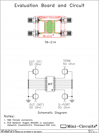 TB-214 | Mini Circuits | Ответвитель