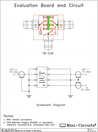 TB-228 | Mini Circuits | Ответвитель