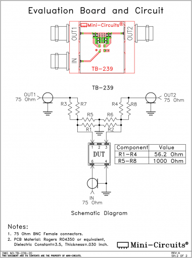 TB-239 | Mini Circuits | Ответвитель