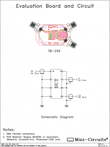 TB-259 | Mini Circuits | Ответвитель