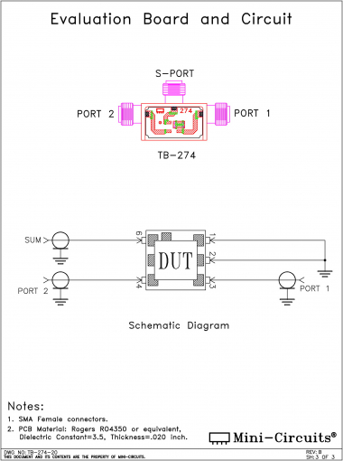 TB-274 | Mini Circuits | Ответвитель