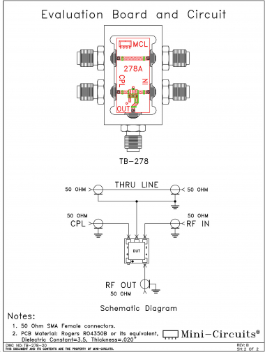 TB-278 | Mini Circuits | Ответвитель
