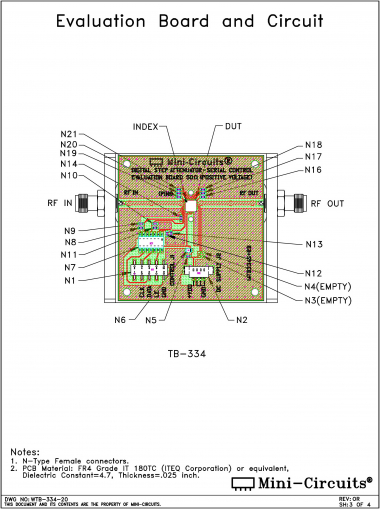 TB-334 | Mini Circuits | Ответвитель