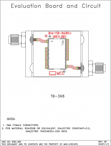 TB-368 | Mini Circuits | Ответвитель
