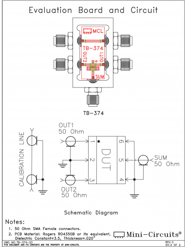 TB-374 | Mini Circuits | Ответвитель