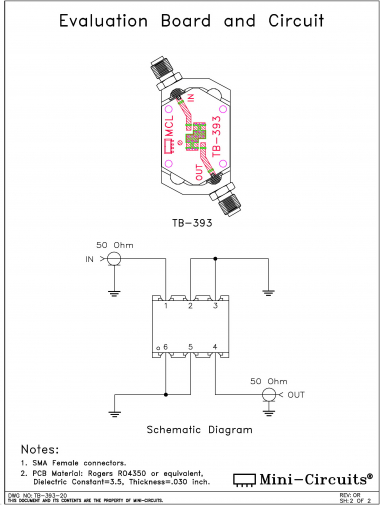 TB-393 | Mini Circuits | Ответвитель