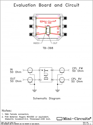 TB-398 | Mini Circuits | Ответвитель