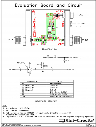TB-408-21+ | Mini Circuits | Ответвитель
