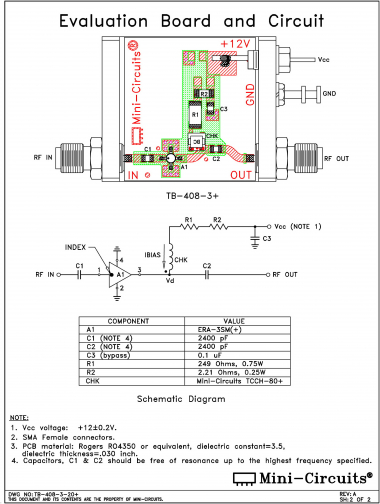TB-408-3+ | Mini Circuits | Ответвитель