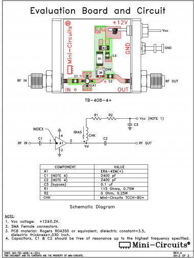 TB-408-4+ | Mini Circuits | Ответвитель