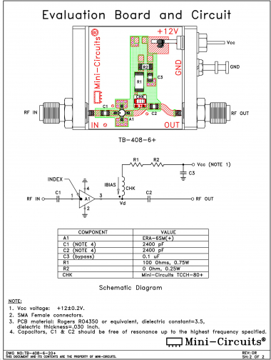 TB-408-6+ | Mini Circuits | Ответвитель