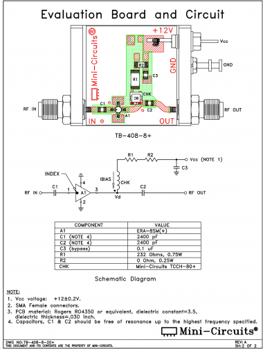 TB-408-8+ | Mini Circuits | Ответвитель