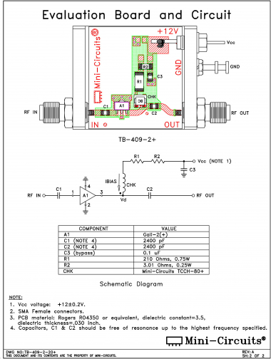 TB-409-2+ | Mini Circuits | Ответвитель