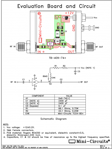 TB-409-74+ | Mini Circuits | Ответвитель