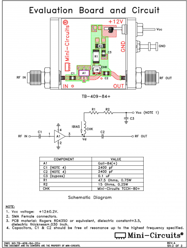 TB-409-84+ | Mini Circuits | Ответвитель