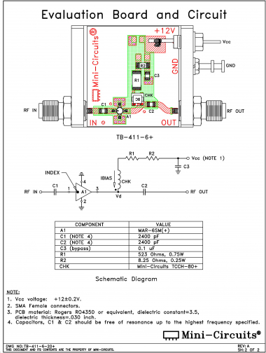 TB-411-6+ | Mini Circuits | Ответвитель