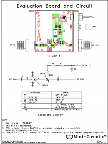 TB-412-11+ | Mini Circuits | Ответвитель