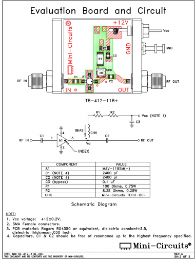 TB-412-11B+ | Mini Circuits | Ответвитель