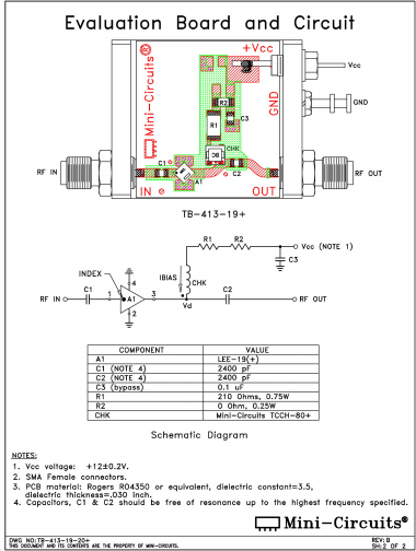 TB-413-19+ | Mini Circuits | Ответвитель