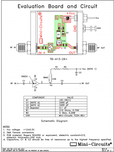 TB-413-29+ | Mini Circuits | Ответвитель