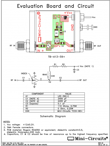 TB-413-59+ | Mini Circuits | Ответвитель